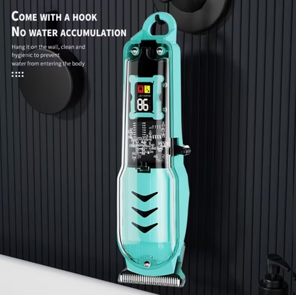 Men'S Hair Clipper, Professional Seamless T-Blade Electric Shaver Trimming Set